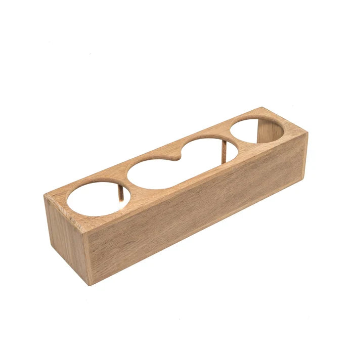 Teak Insulated Drink Holder, Binocular Rack