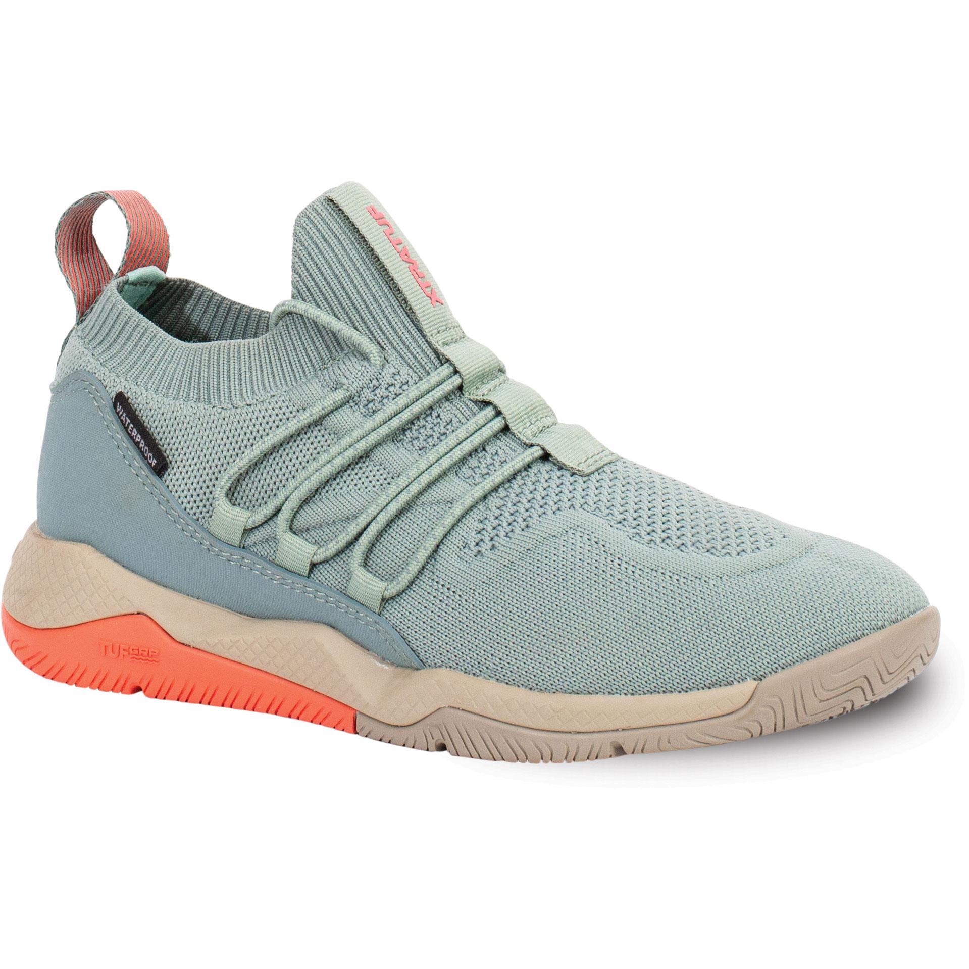 Open-Box Xtratuf Women's Kiata Lace Sneaker Green, 7