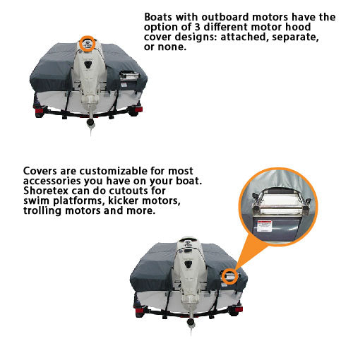 Alumacraft Competitor 175 Dual CS Boat Cover ('11-'13)