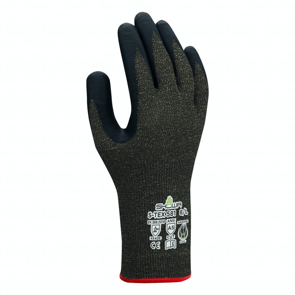 Showa Atlas 581 S-TEX ANSI A5 Cut-Resistant Gloves
