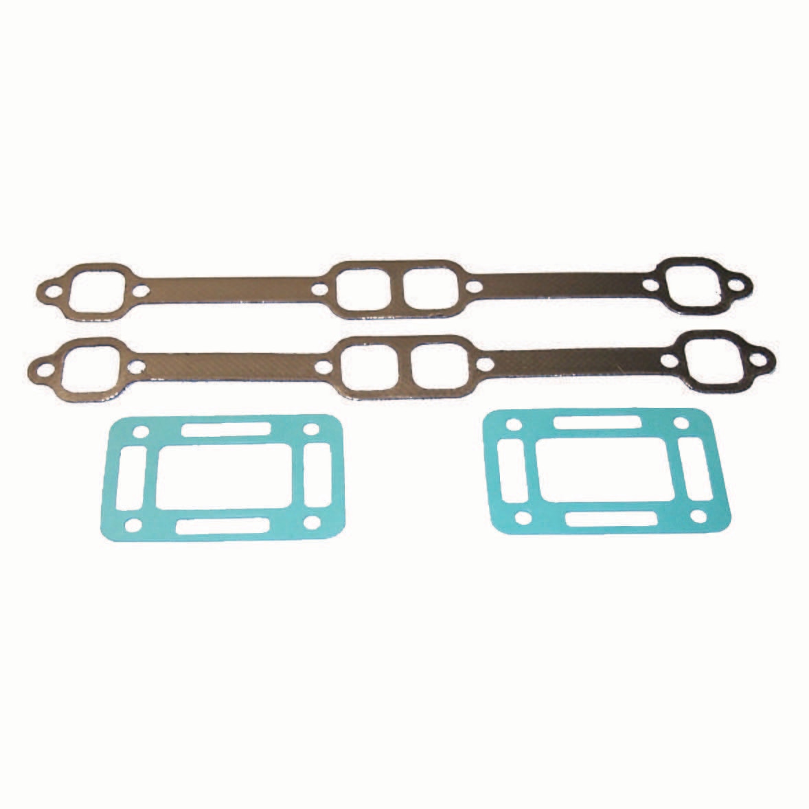 GM, 305/350 CID, Exhaust Manifold Gasket Set, Sierra 180604