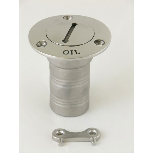 Cast 316 Stainless Steel 32261 Marine,Boating Diesel Gas Cap Deck Fill Plate