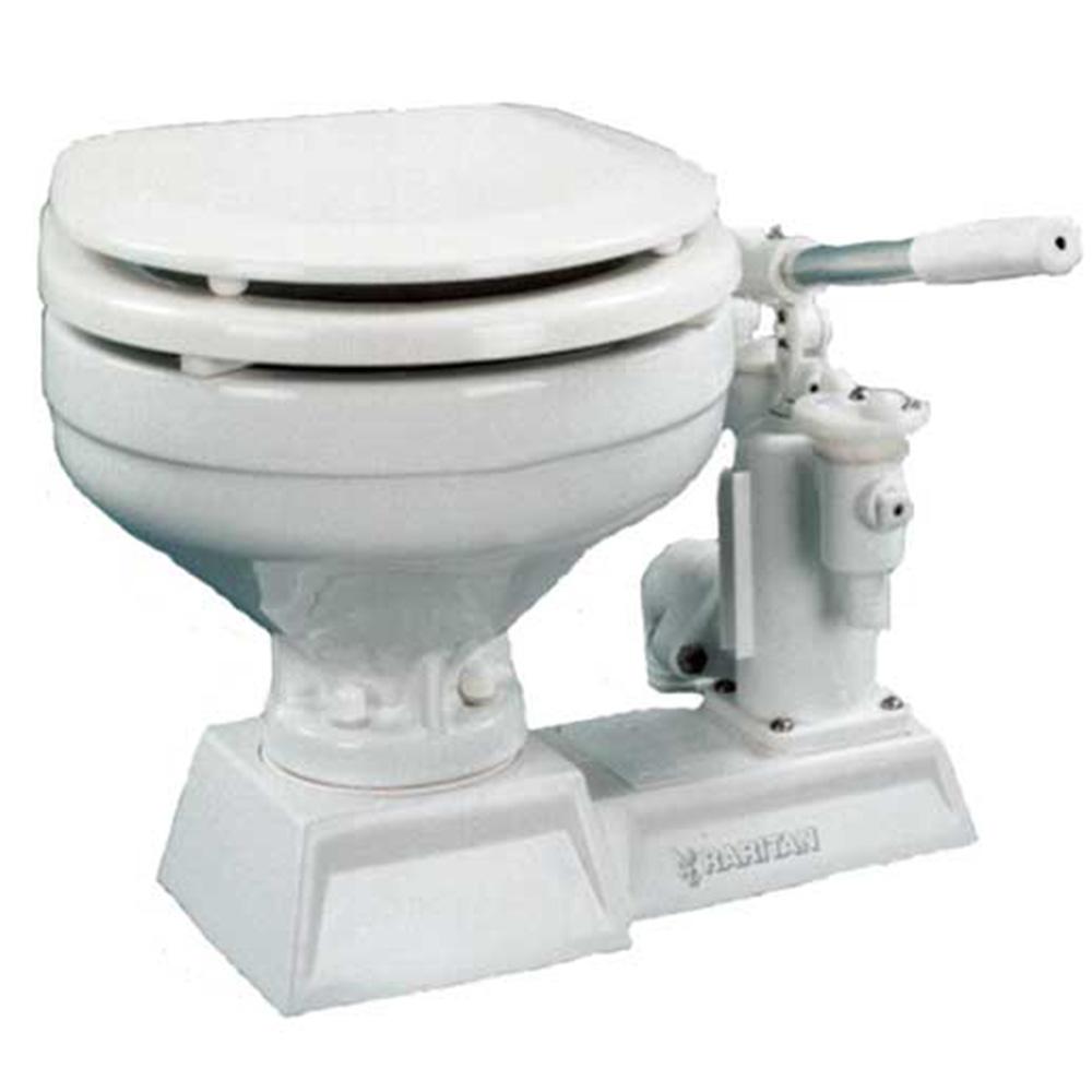 Raritan PHII Manual Toilet, Marine Sized Bowl
