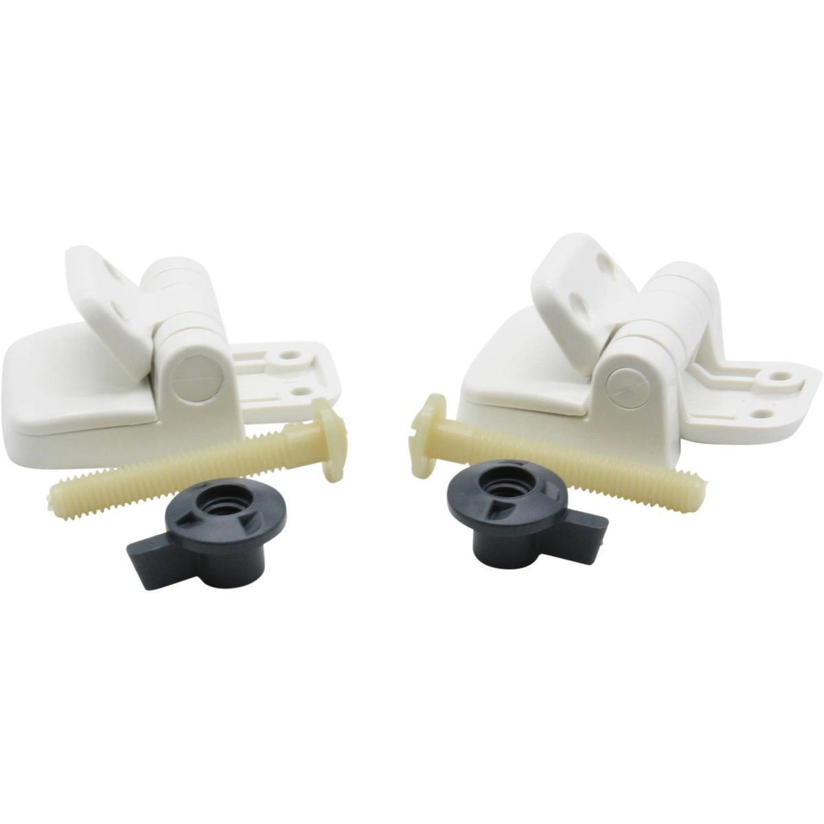 Jabsco Regular Toilet Seat Hinge Set, 29098-2000