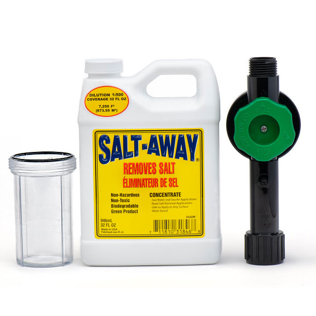 Salt-Away Combo Kit - 1 Quart of Concentrate with Mixing Valve - SA32M