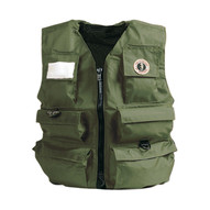 Inflatable Fishing Vest, Olive by Mustang Survival