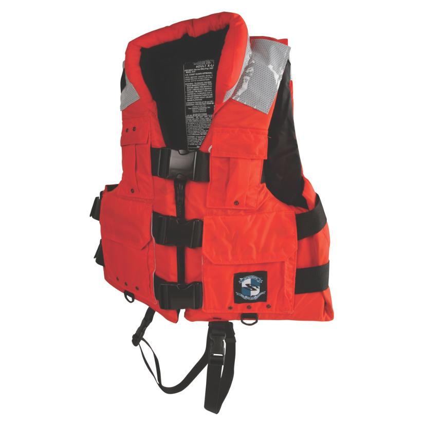 4 for sale online Kent Sar Search and Rescue Commercial Life Vest Persons Over 90lbs Orange Xx 