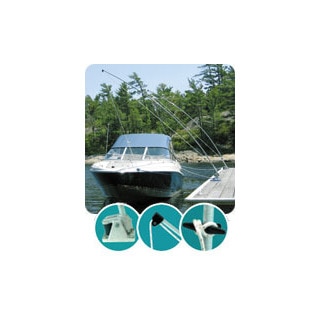 Dock Edge, Mooring Whips, Ultimate, Dock-Side, Include Rocker Base