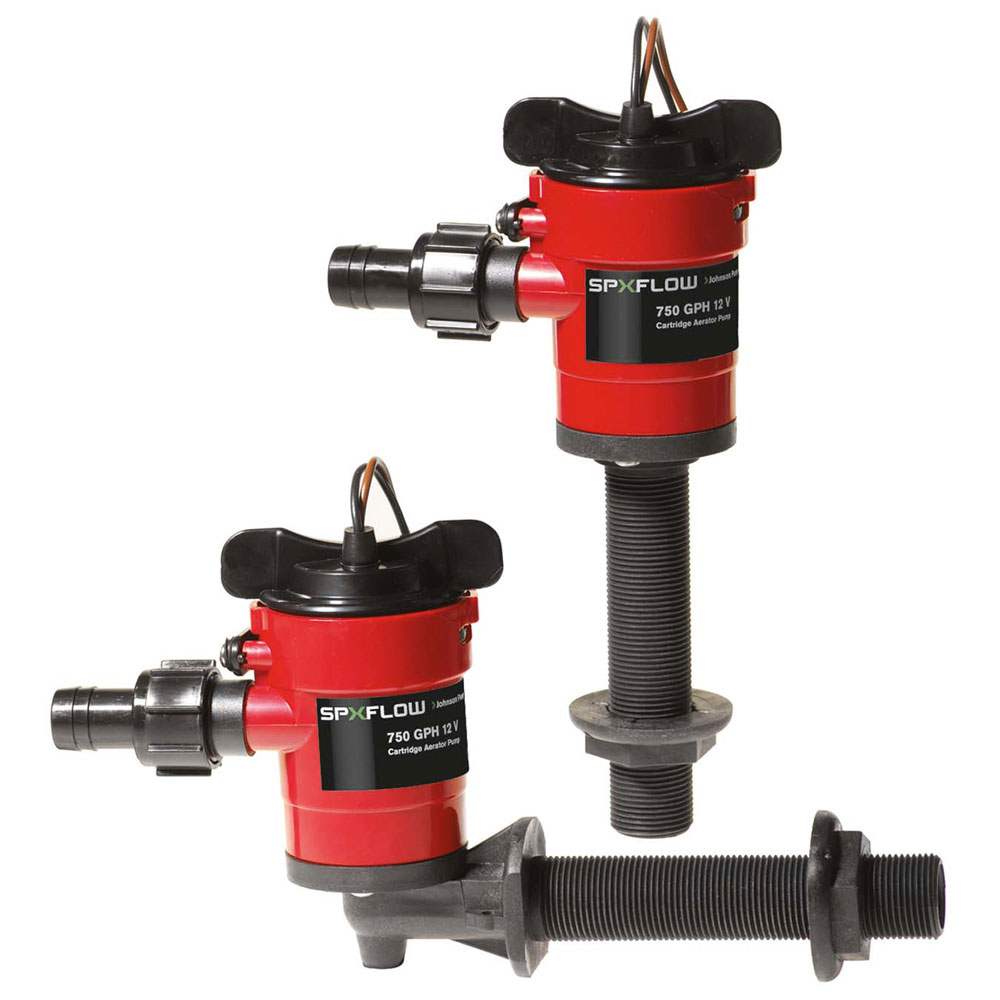 Johnson Pump - Cartridge Livewell Aerator Pumps, 500 to 1,000 gph