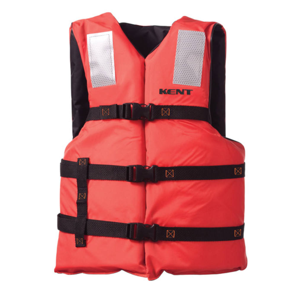 Kent Elite Commercial 4XL/7XL Life Jacket Vest PFD Flotation USCG Approved 