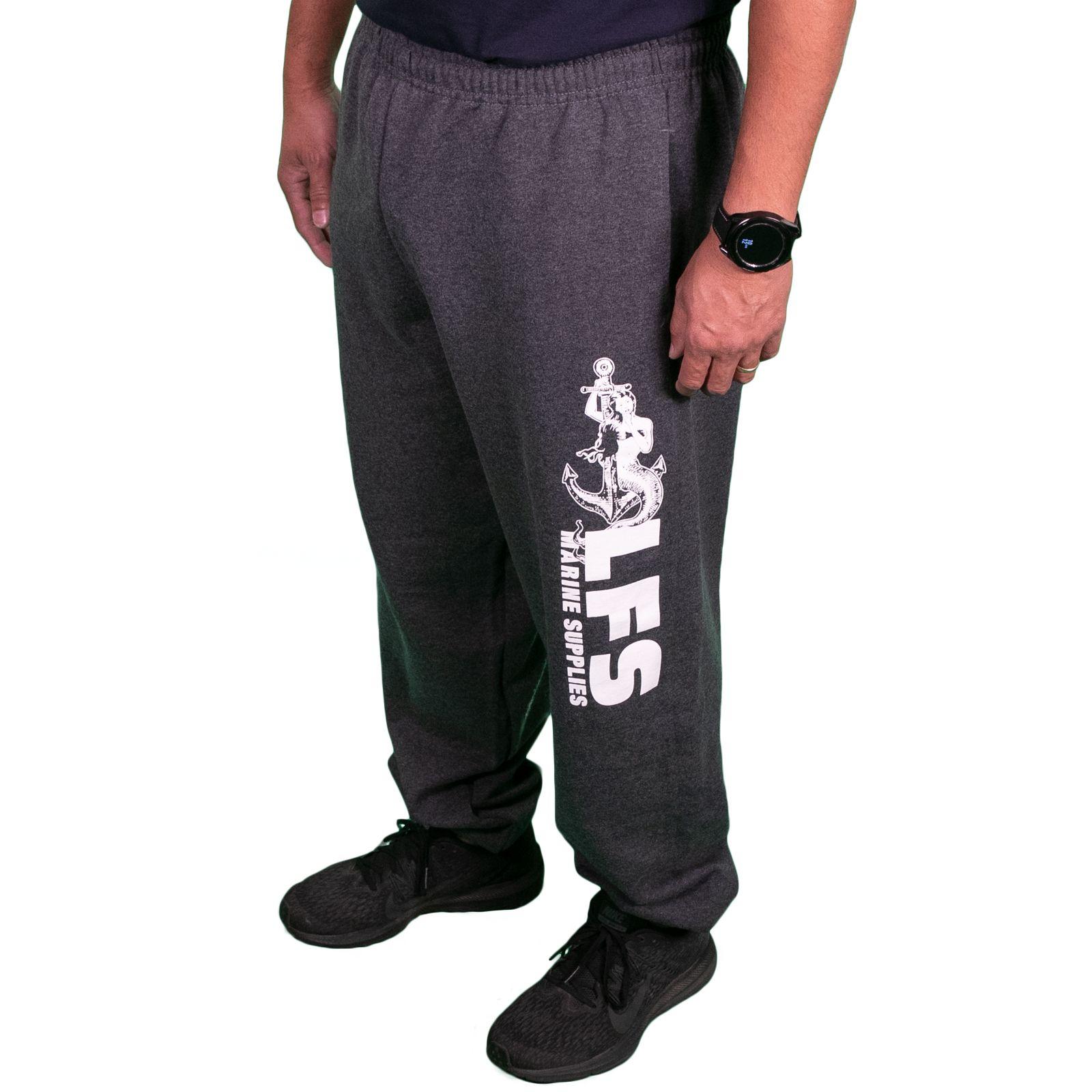 Men's Sweatpants, Black Heather