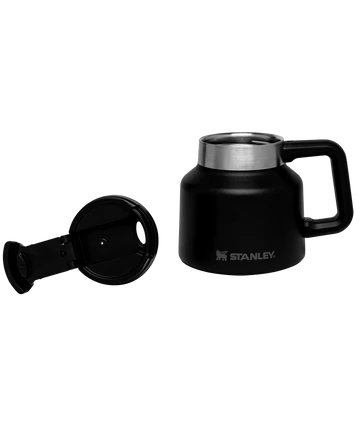 【未使用】旧ロゴ STANLEY ADMIRAL'S MUG 黒 Adventure Tough-To-Tip Admiral's Mug | 20oz | Stanley