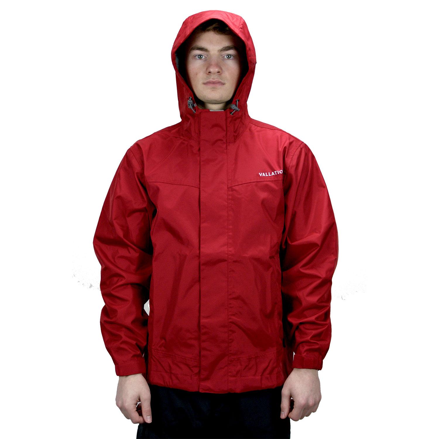 Vallation Outerwear Men's Dark Rain Jacket