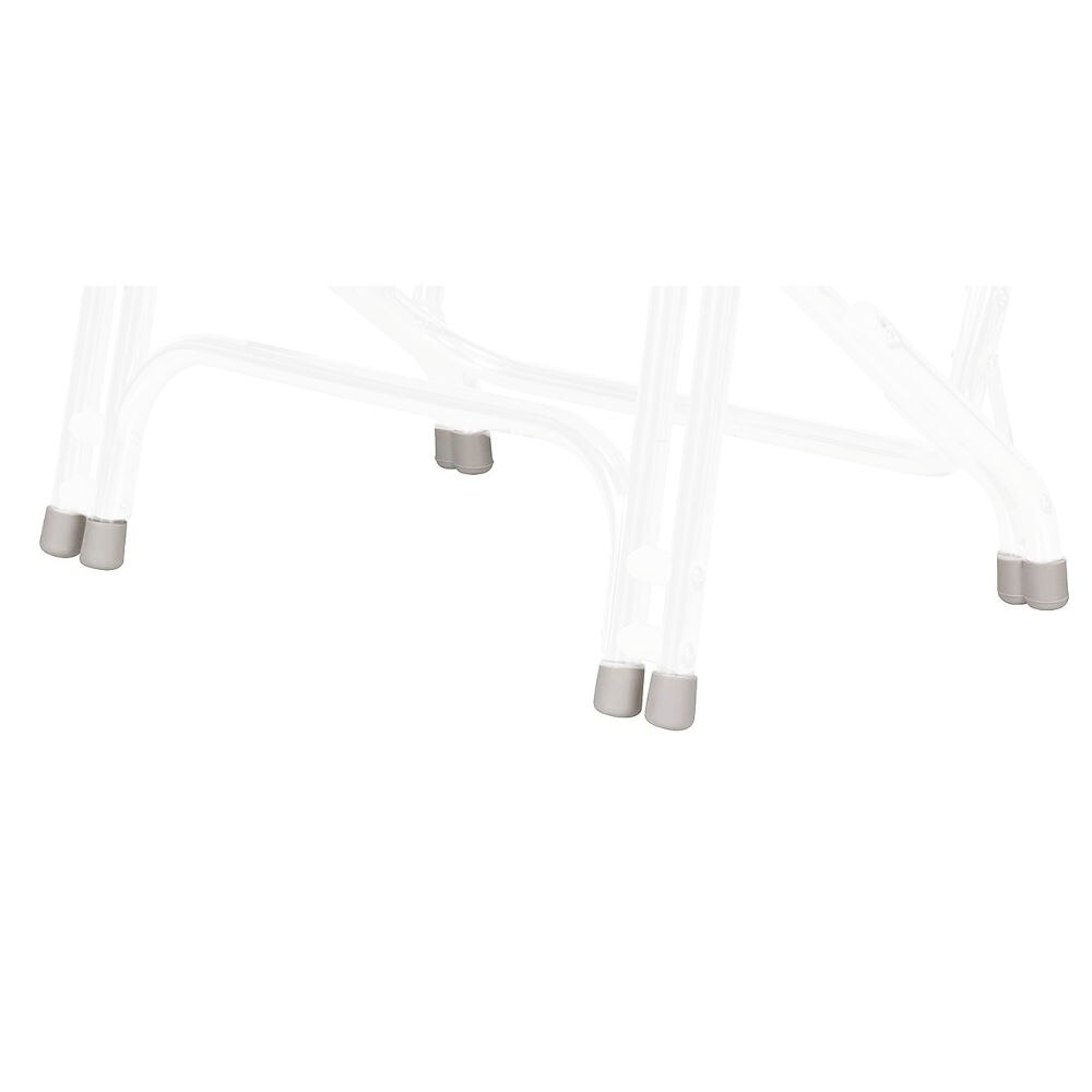 Seachoice, Deck Chair Feet, Double, Wt, 4 pk