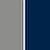 Gray + Navy