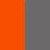 Orange + Gray