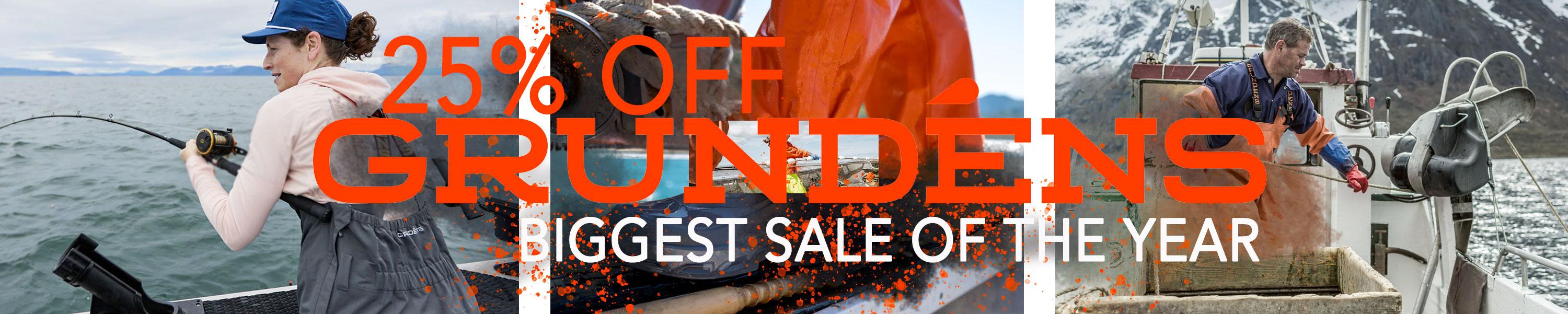 25% Off Grundens